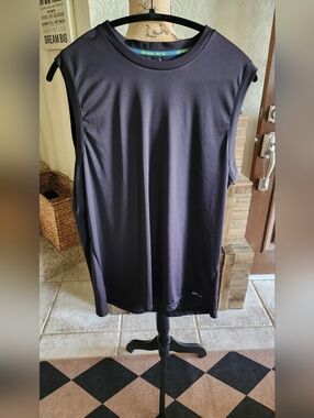 tek gear Men's Black Sleeveless Tank Top